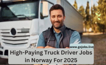 High Paying Truck Driver Jobs in Norway For 2025